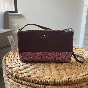 Kate Spade Pink and Purple Clutch